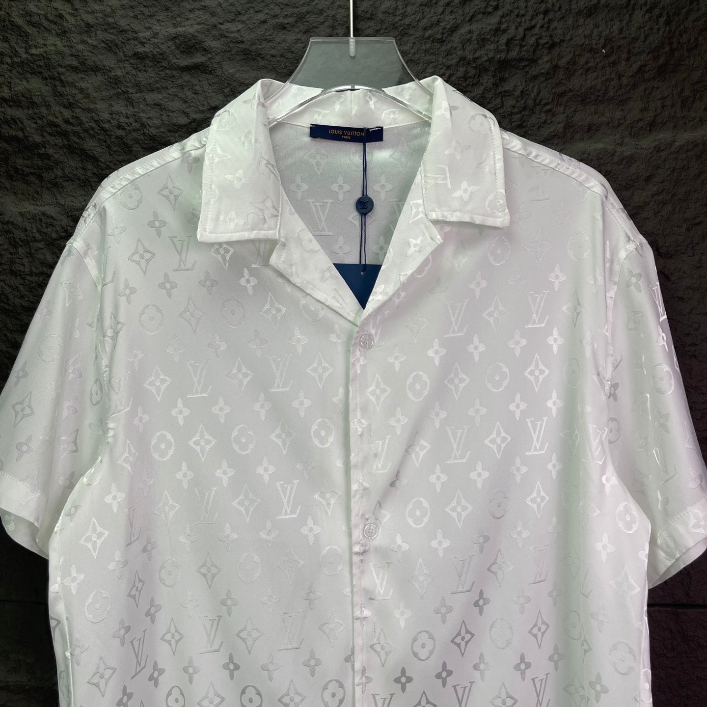 LV Jacquard Short Sleeve Shirt