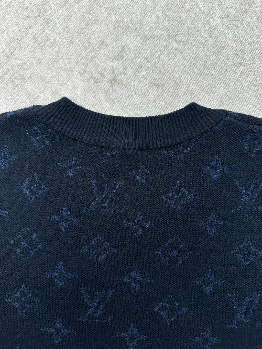 Louis Vuitton Jacquard Short-Sleeve Crew Neck Top