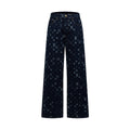 LV Denim Straight-Leg Jeans