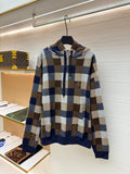 LV Color Knit Sweatshirt hoodie