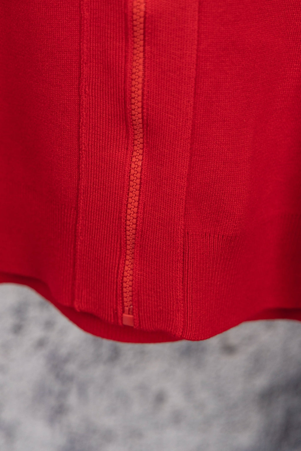 Red Reversible Christian Dior logo zip up hoodie Unisex