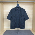 LV Embroidered short Sleeve Shirt
