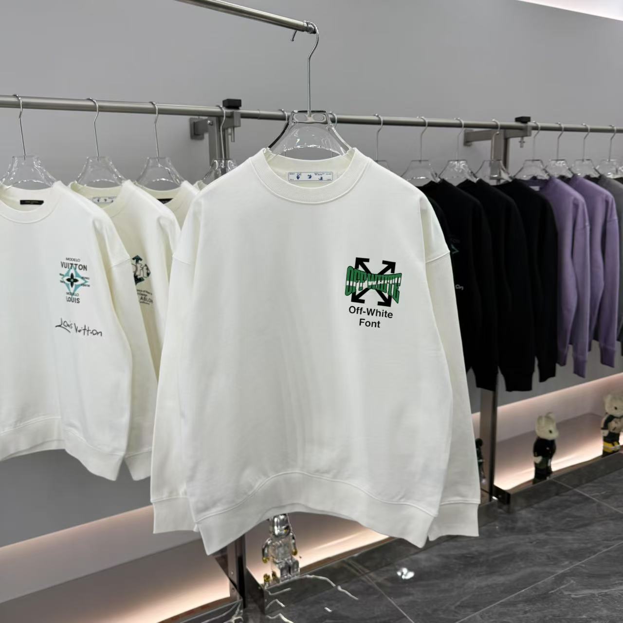 OFF Crew Neck Sweater