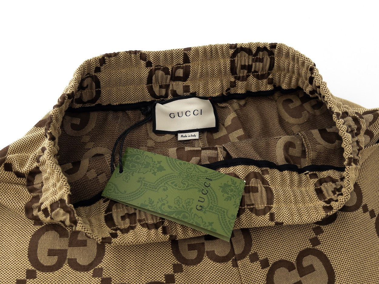 Gucci Monogram pattern shorts