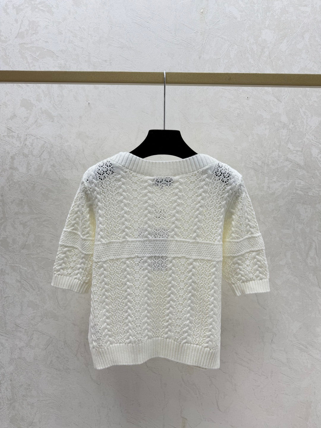 Women's Chanel Round Nech Knit short sleeve