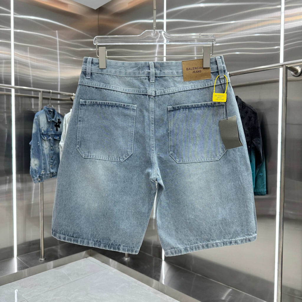 Balenciaga Denim Shorts