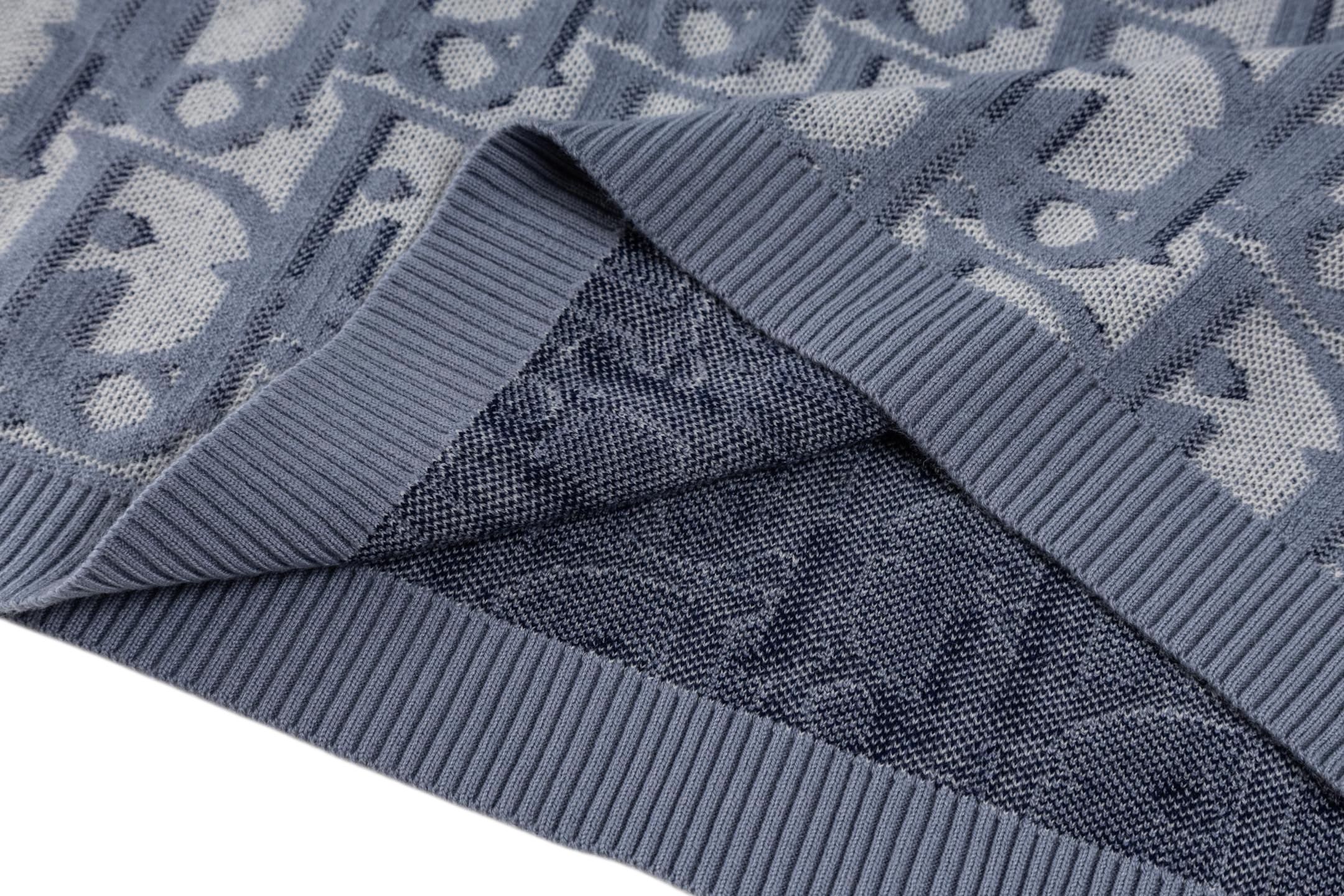 Dior Oblique Jacquard Knit Shirt