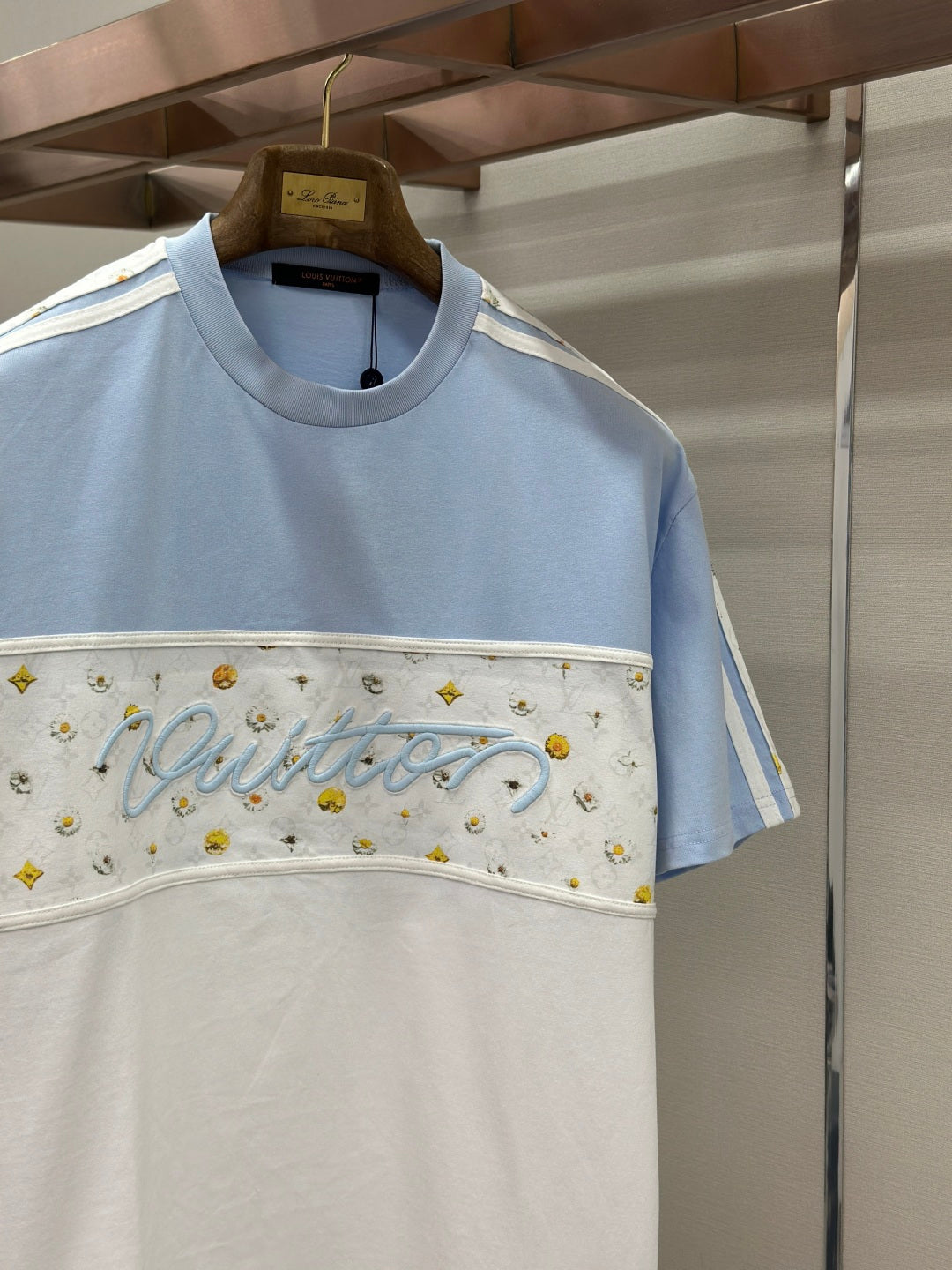 LV Embroidered T-Shirt