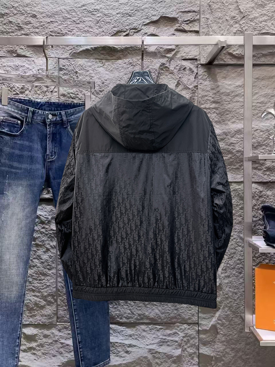 Dior Embroidered Windbreaker Jacket