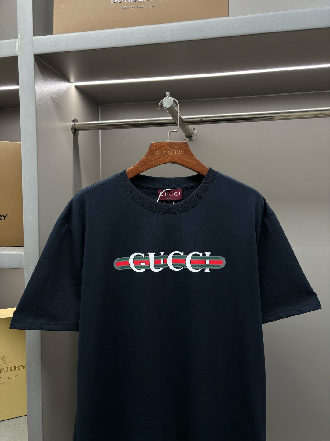 GG Ribbon Print T-Shirt