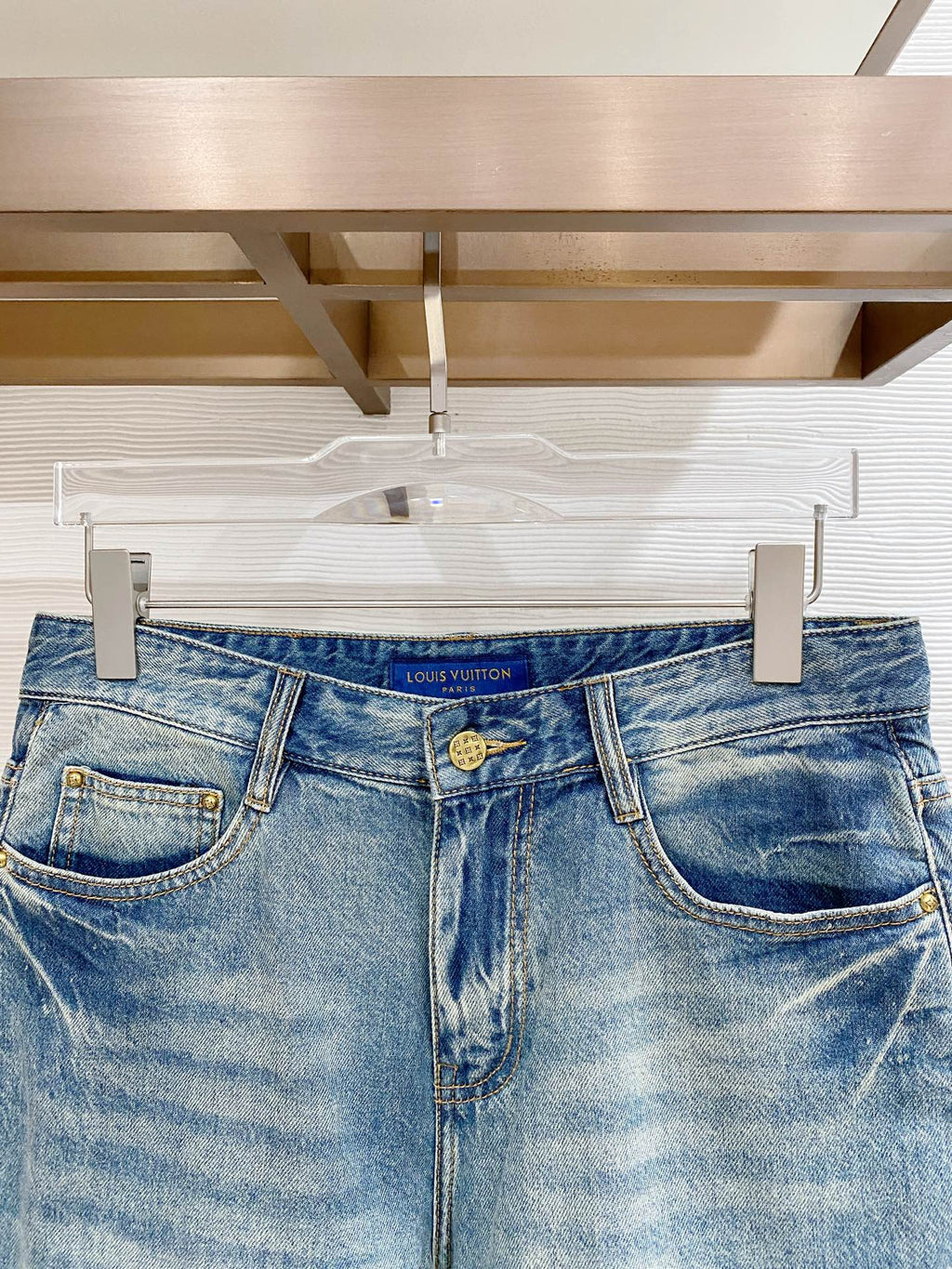 LV Denim Shorts