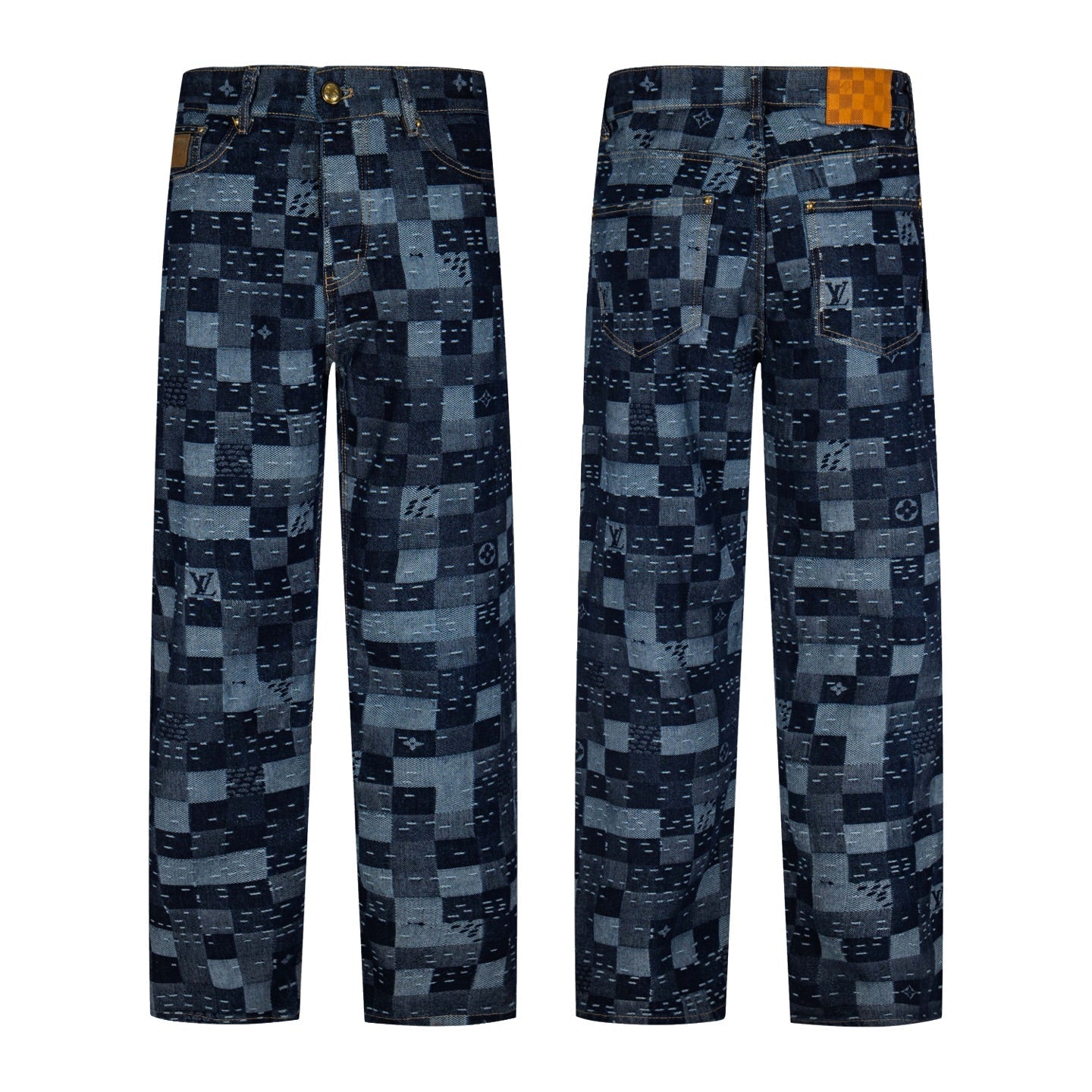 LV Skateboard Damier Jeans