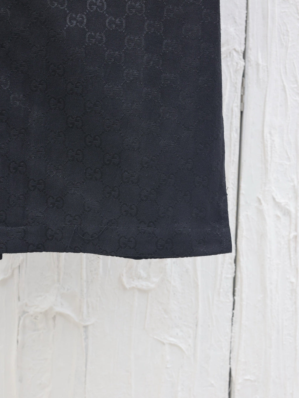 GG Autumn New Double G Jacquard Short-Sleeve Shirt