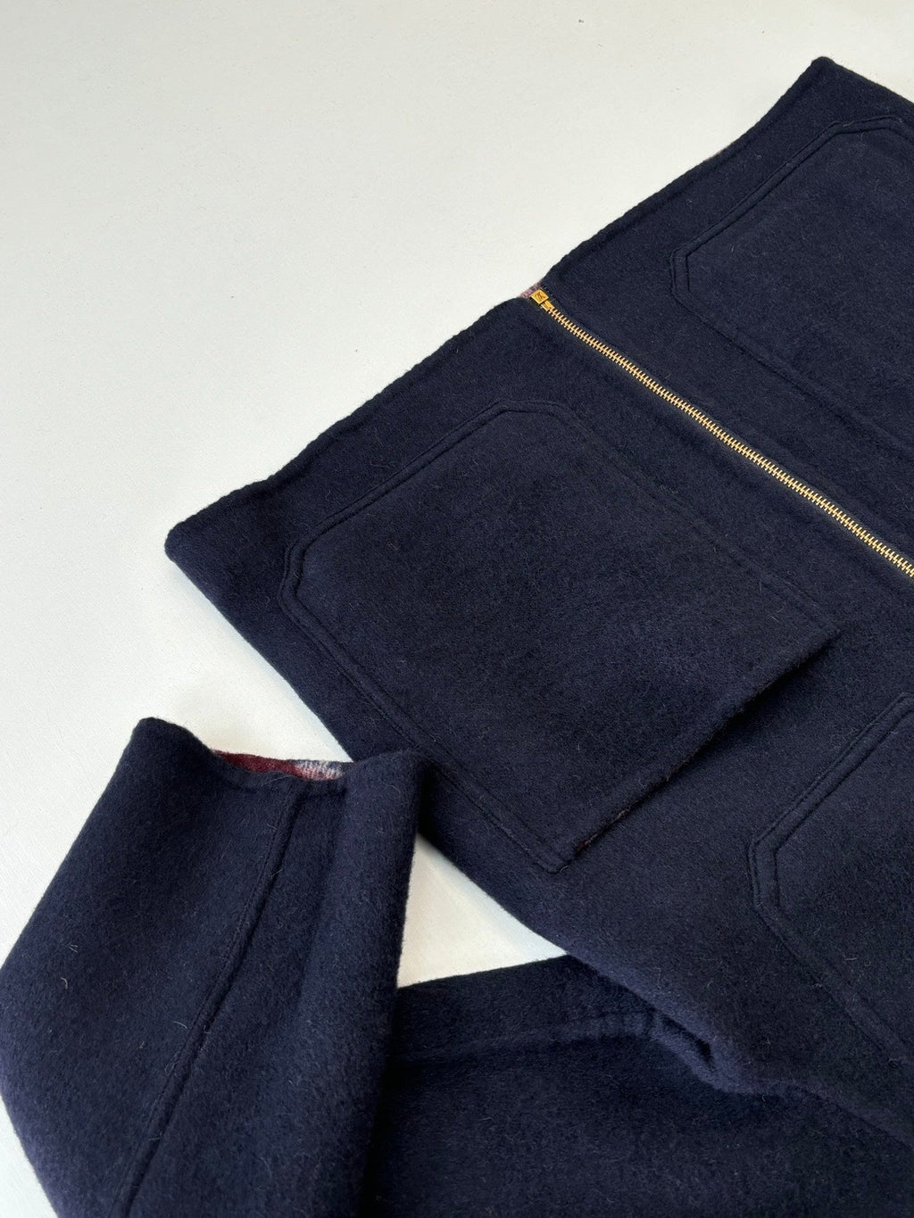 LV Double-sided workwear lapel wool jacket