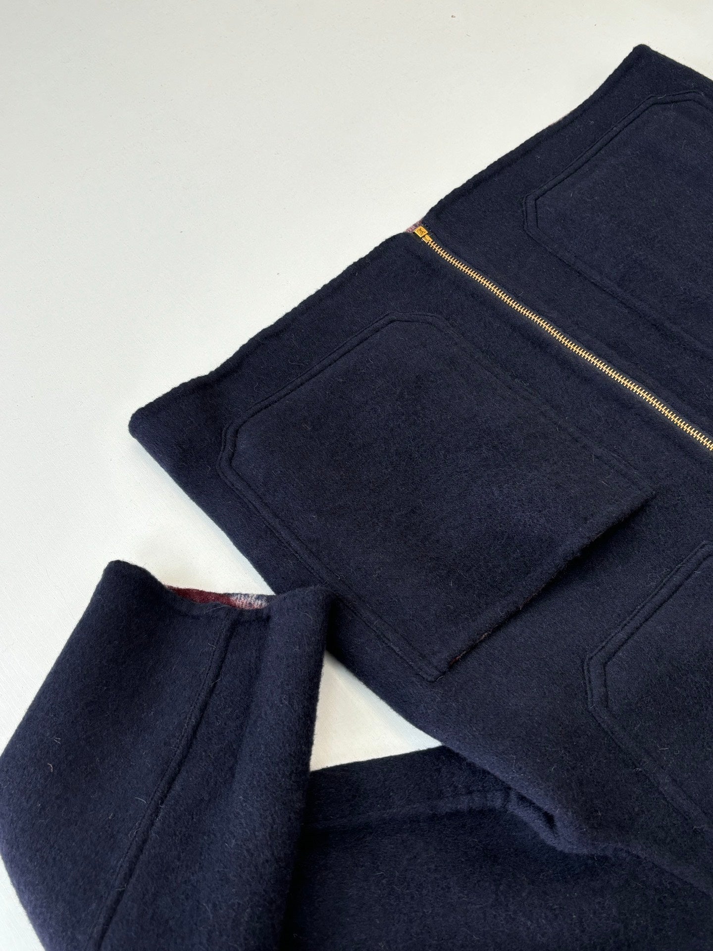 LV Double-sided workwear lapel wool jacket