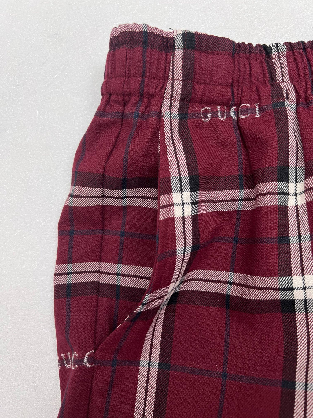 Gucci Plaid Shorts