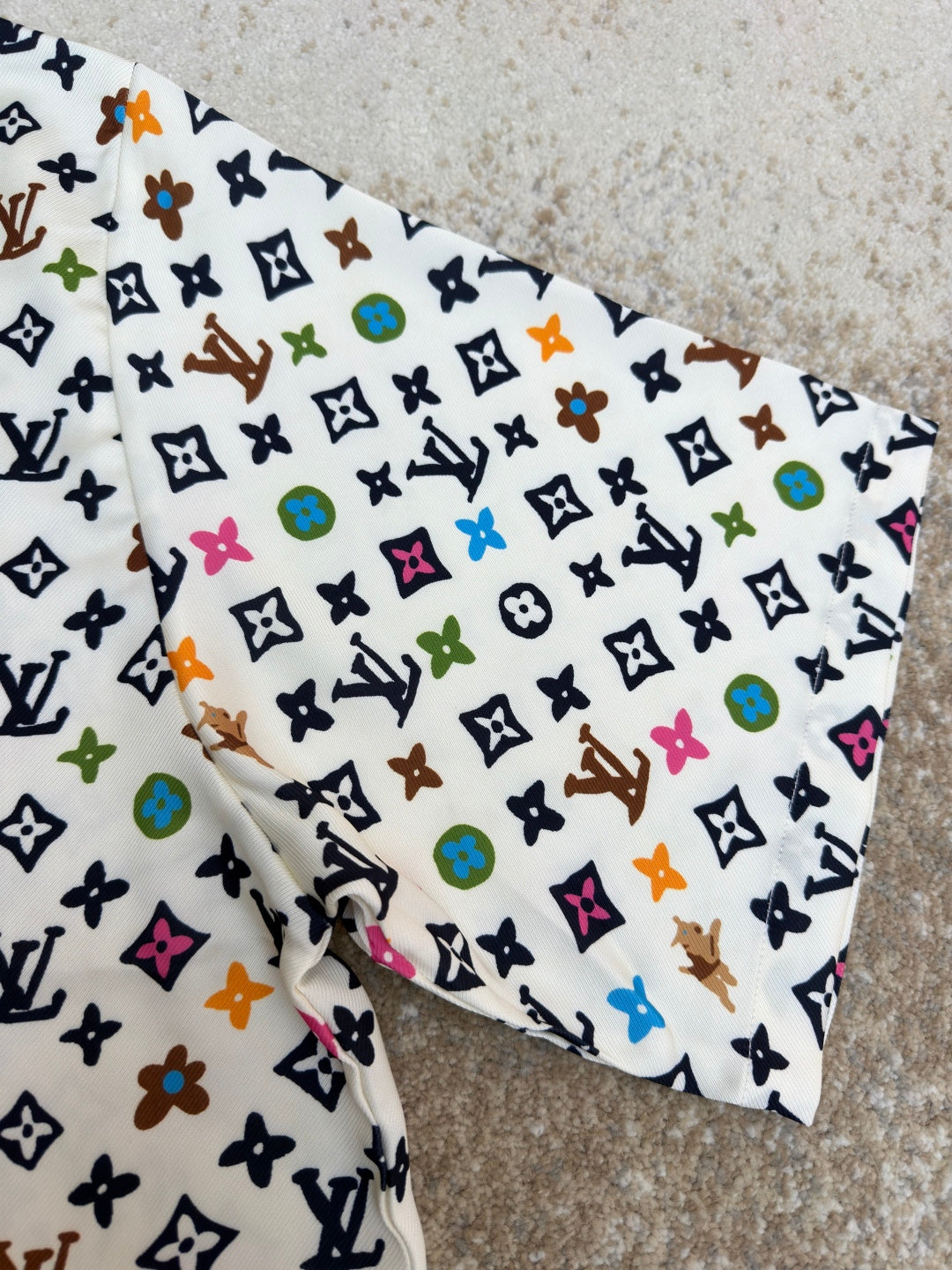 LV Tyler Collaboration Printed Shirt