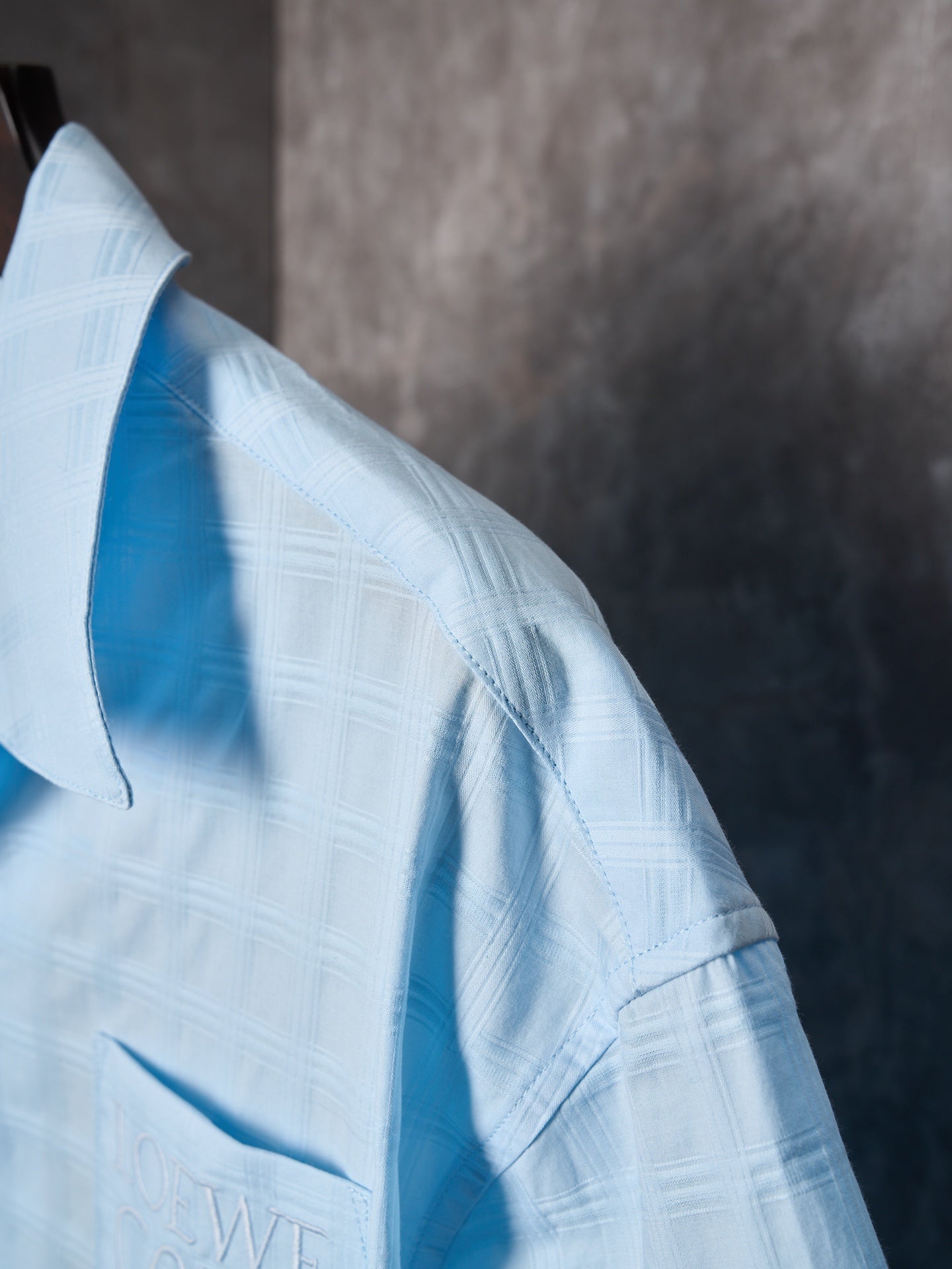 Loewe Embroidered Short Sleeve Shirt