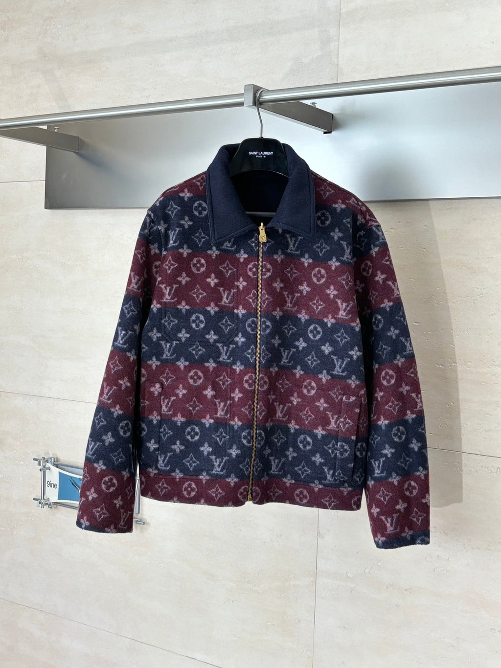 LV Double-sided workwear lapel wool jacket