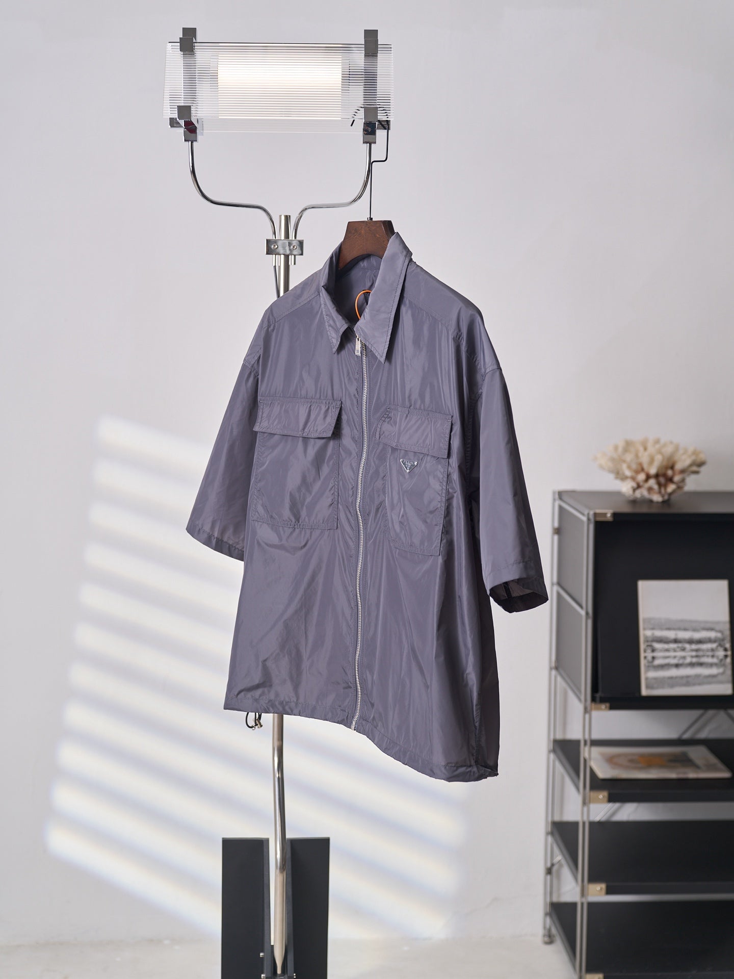 Prada Nylon Short Sleeve Shirt