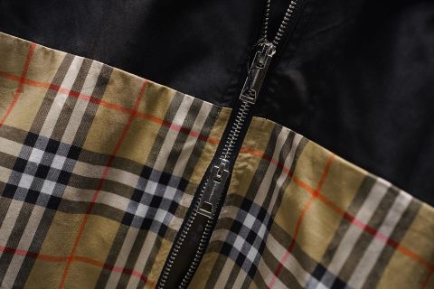 Burberry Plaid Patchwork Shirt/ Jacket