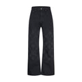 LV Ripped and Distressed Denim Pants
