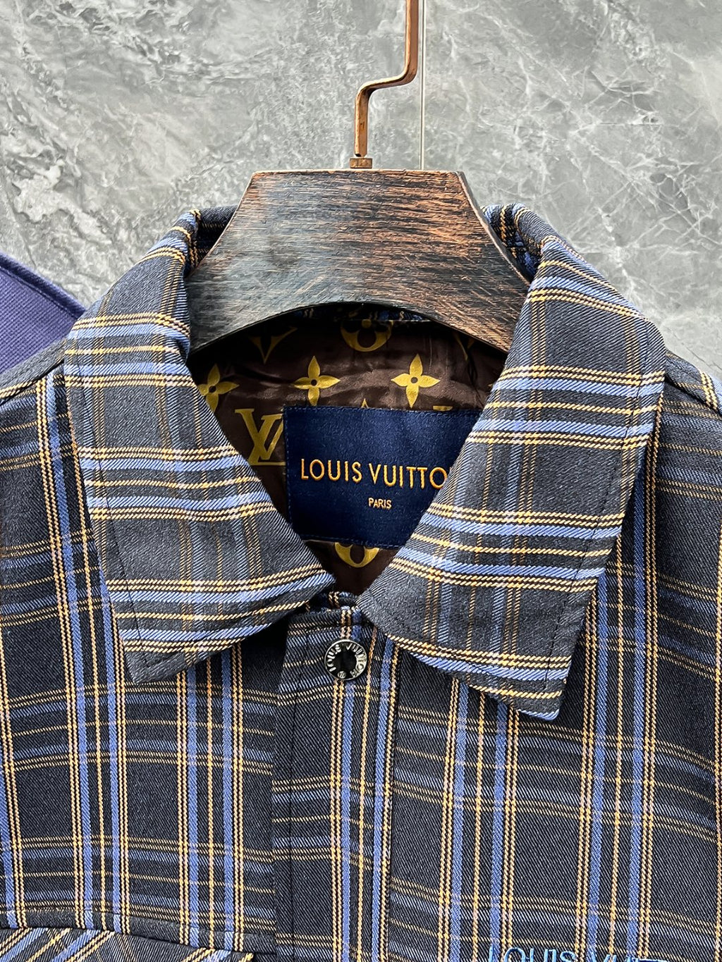 LV Yellow paid Nike Tencel Linen Lapel Jakcet