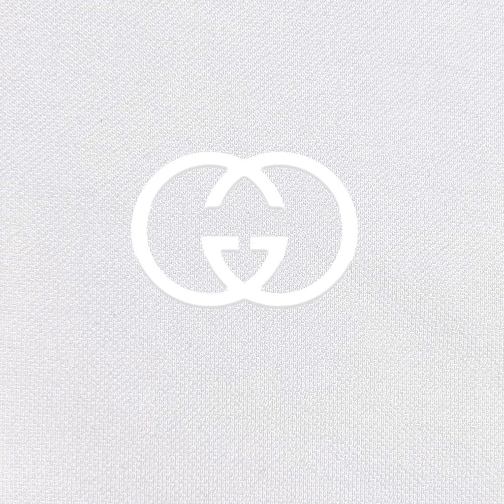 Gucci foam letter lapel  Polo shirt