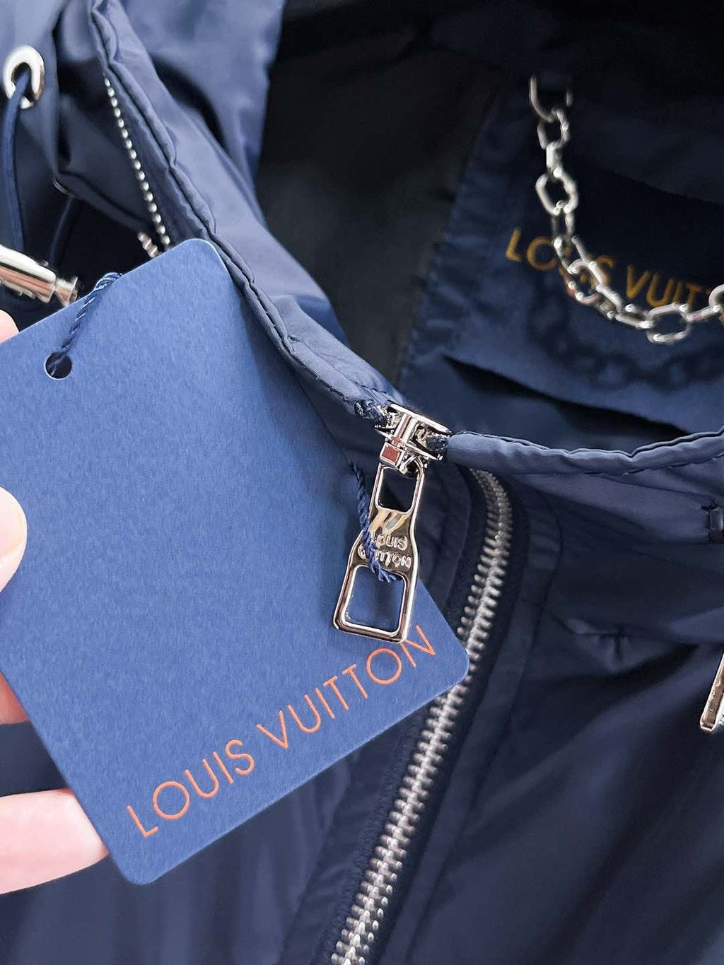 LV Navy Blue Jacket