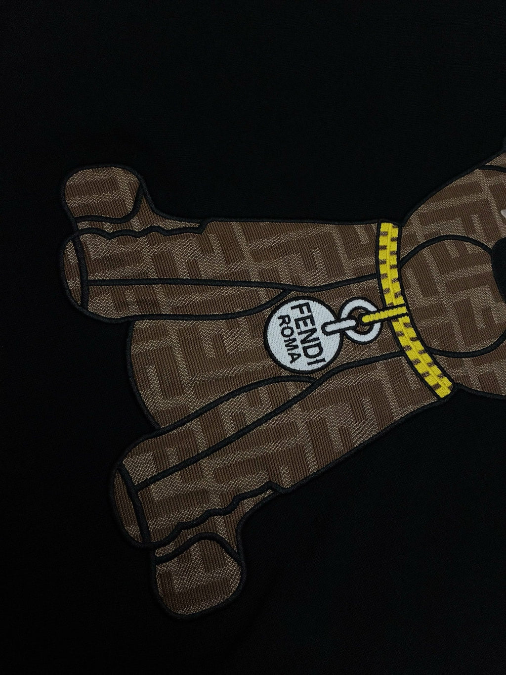 Fendi Embroidered Cotton Short-Sleeve T-Shirt