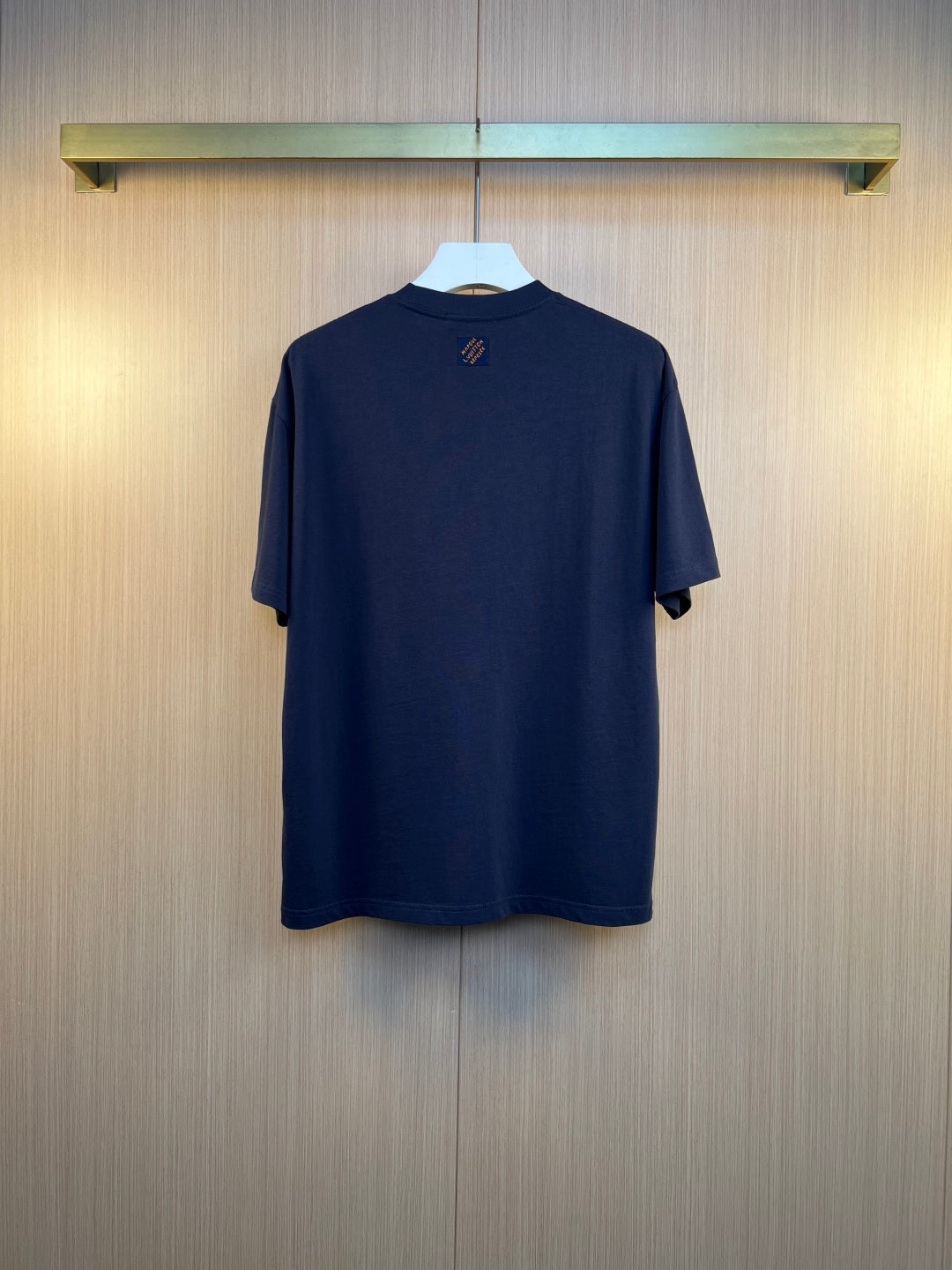 LV Denim Embroidered T-Shirt