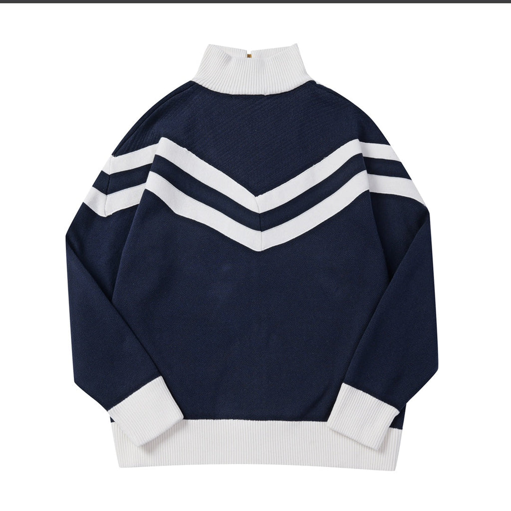 LV Zipper Knitted Sweater