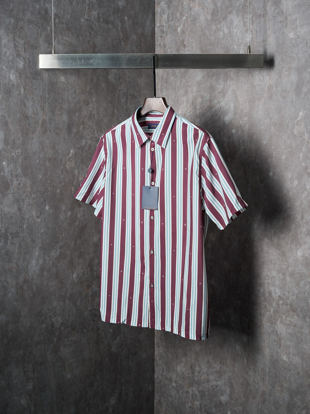 LV Striped Short Sleeve Shirt