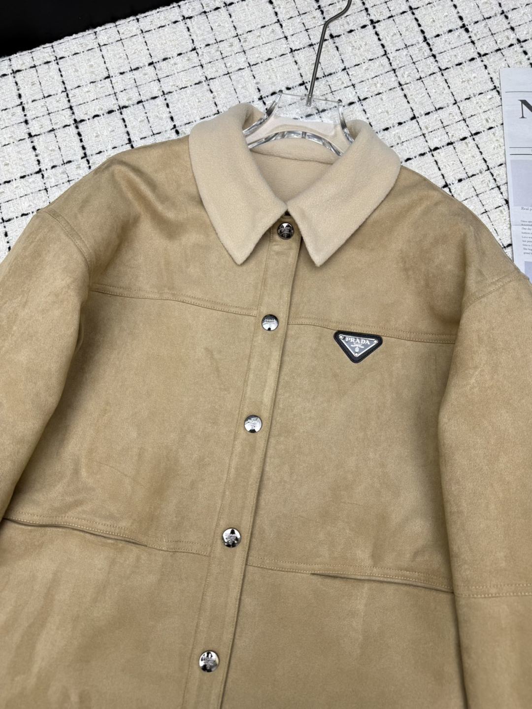 Prada Mid-Length Thick Coat