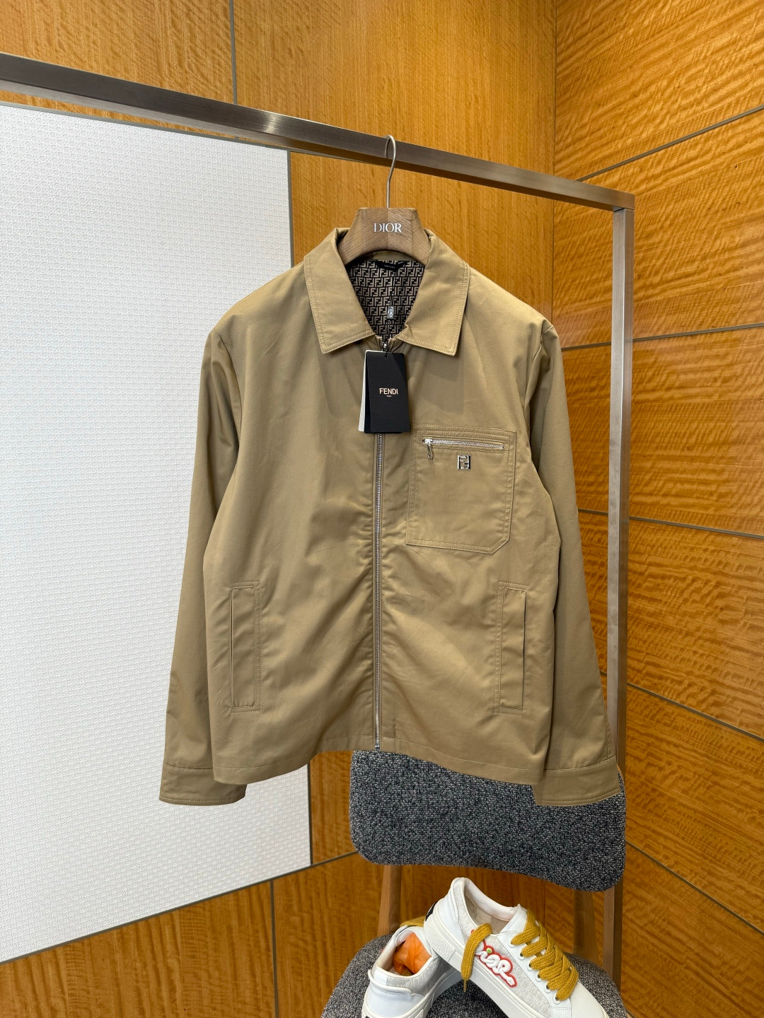 Fendi Double Applique Jacket