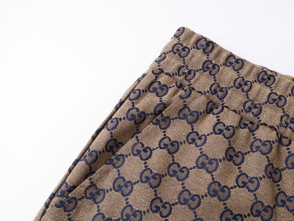 GG new all-over jacquard shorts