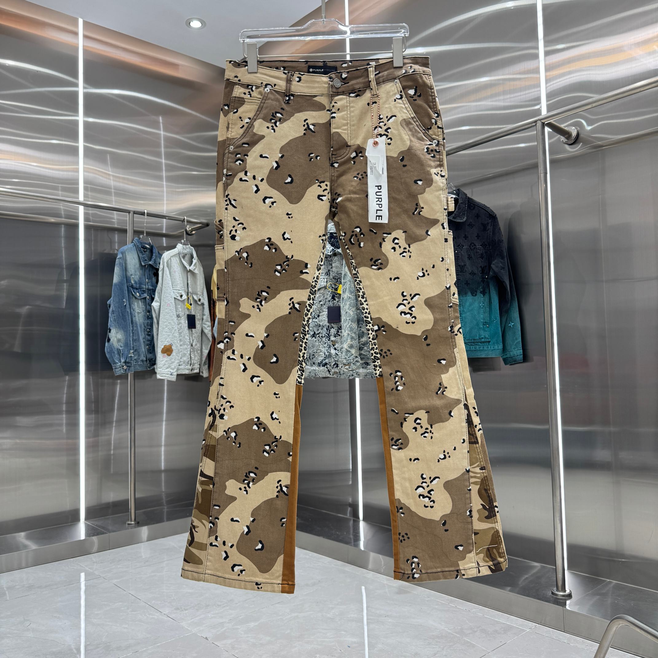 Purple Brand Camo Jeans