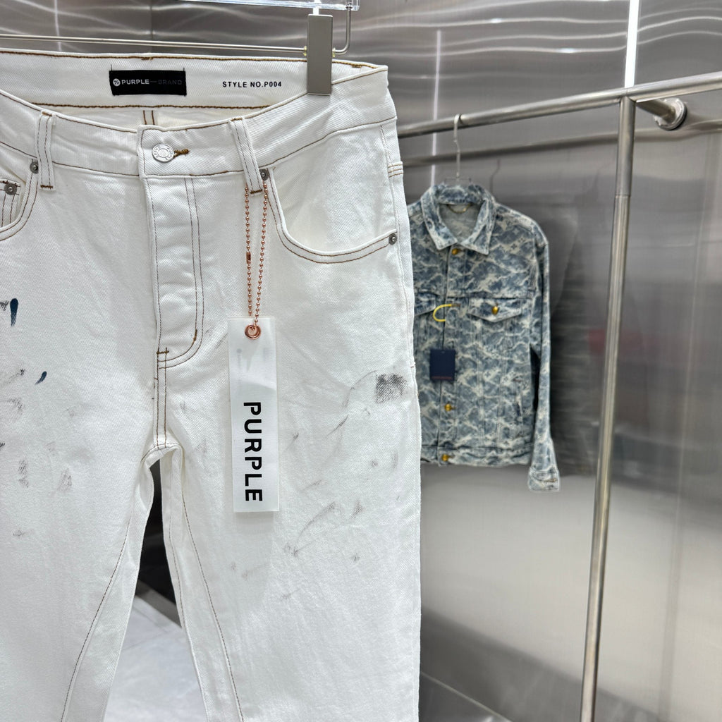 Purple Label Flared Strech Jeans