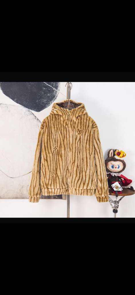 LV Faux Fur Jackets