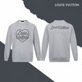 LV Heart Letter Crewneck Sweatshirt