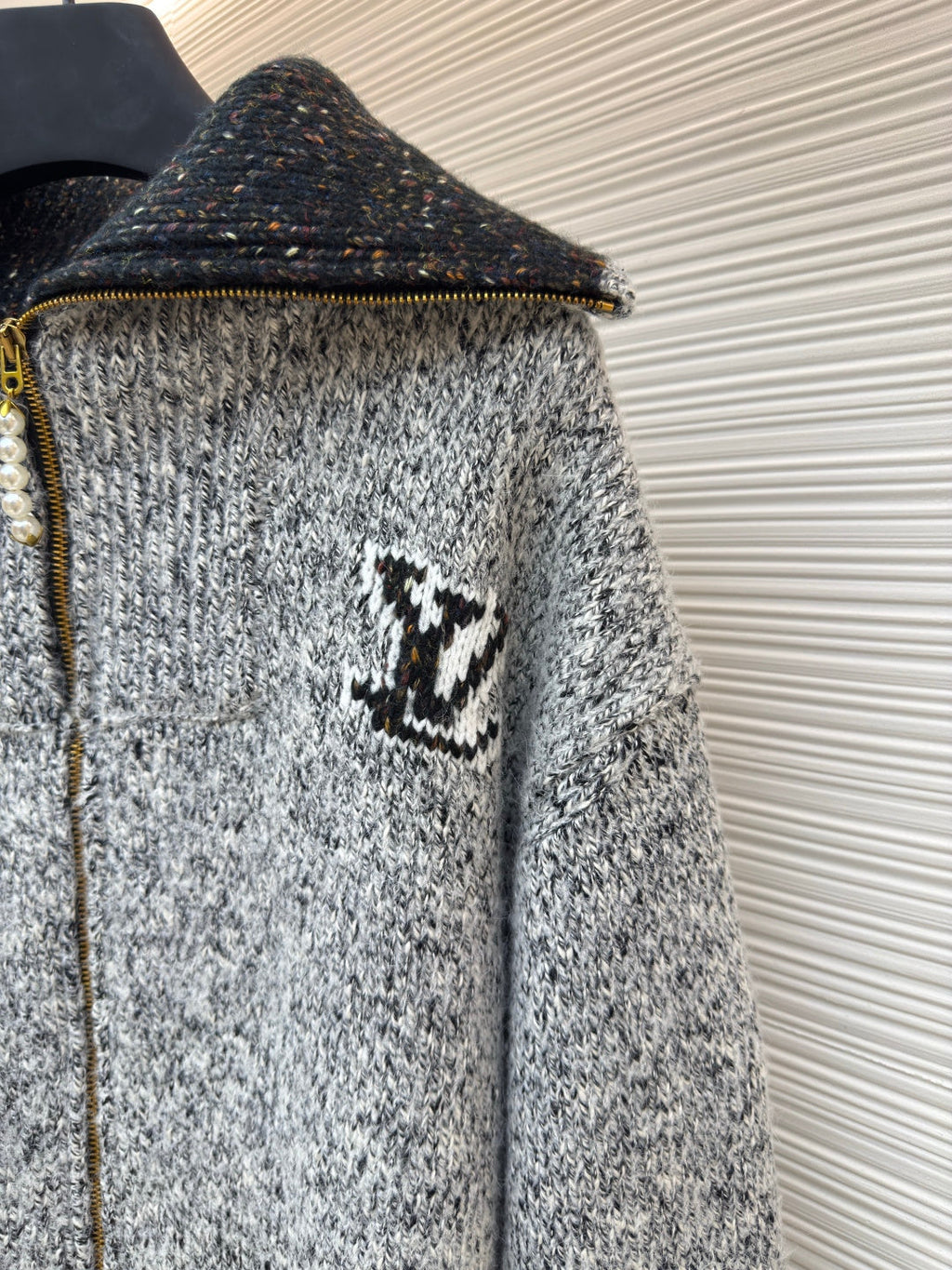 LV Pharrell Williams & Nigo Collab Knit Sweater