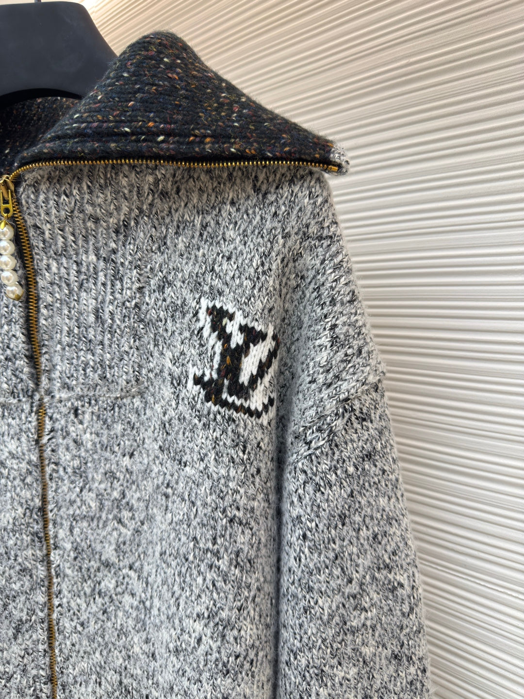 LV Pharrell Williams & Nigo Collab Knit Sweater