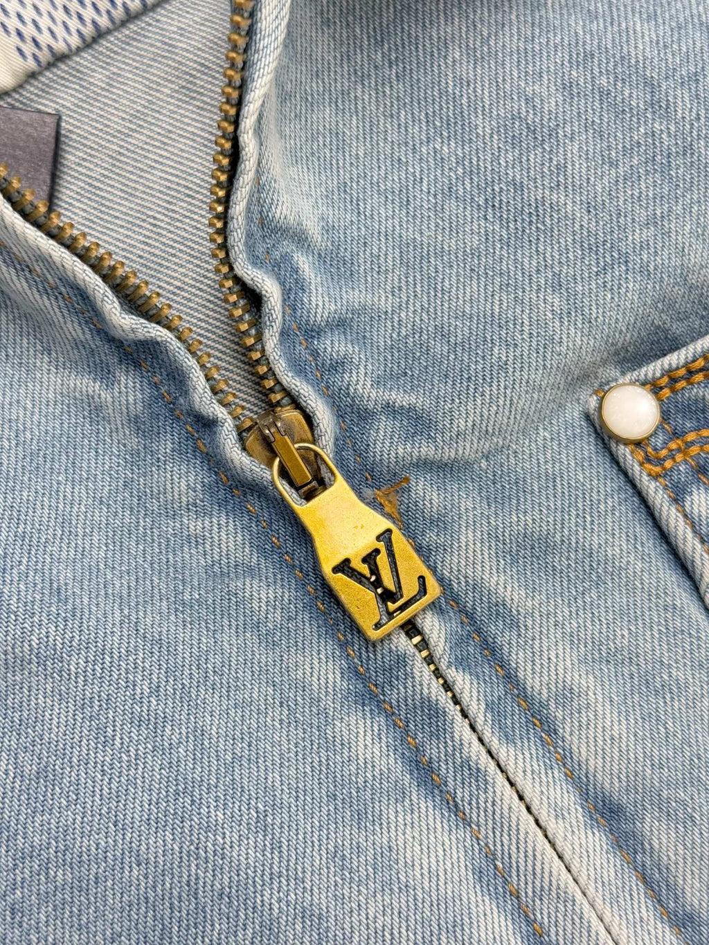 LV Men's Denim Shirt Jacket
