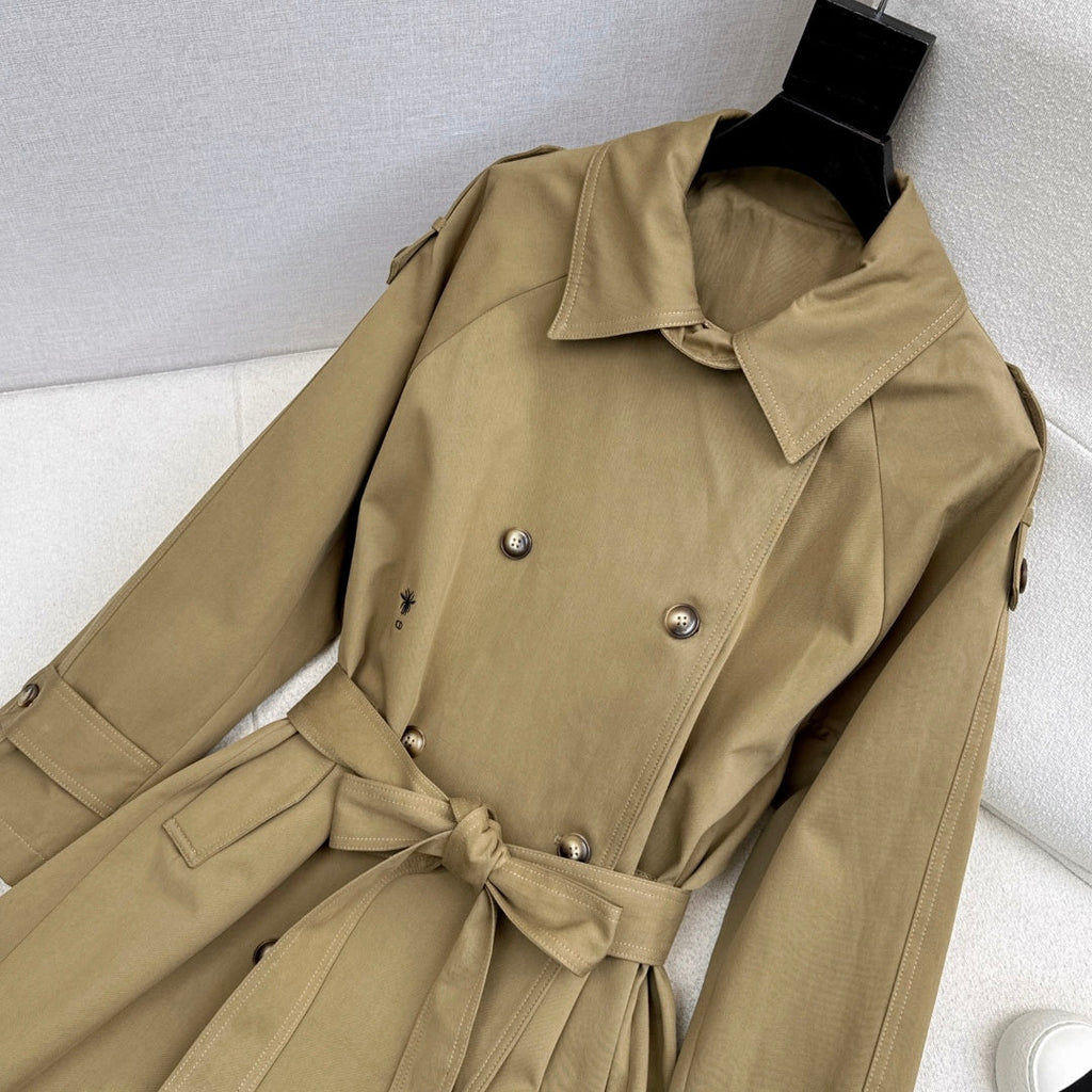 Dior Women's Long Trench Coat